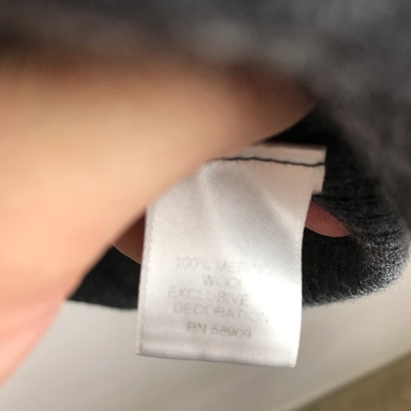 Murano Italian Yarn Wool Patch Shoulder Sweater M - Picture 5 of 8